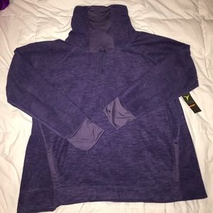 New w/tags Old Navy active purple fleece pullover